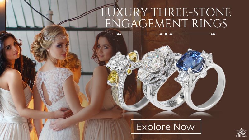 Luxury engagement hot sale ring designers